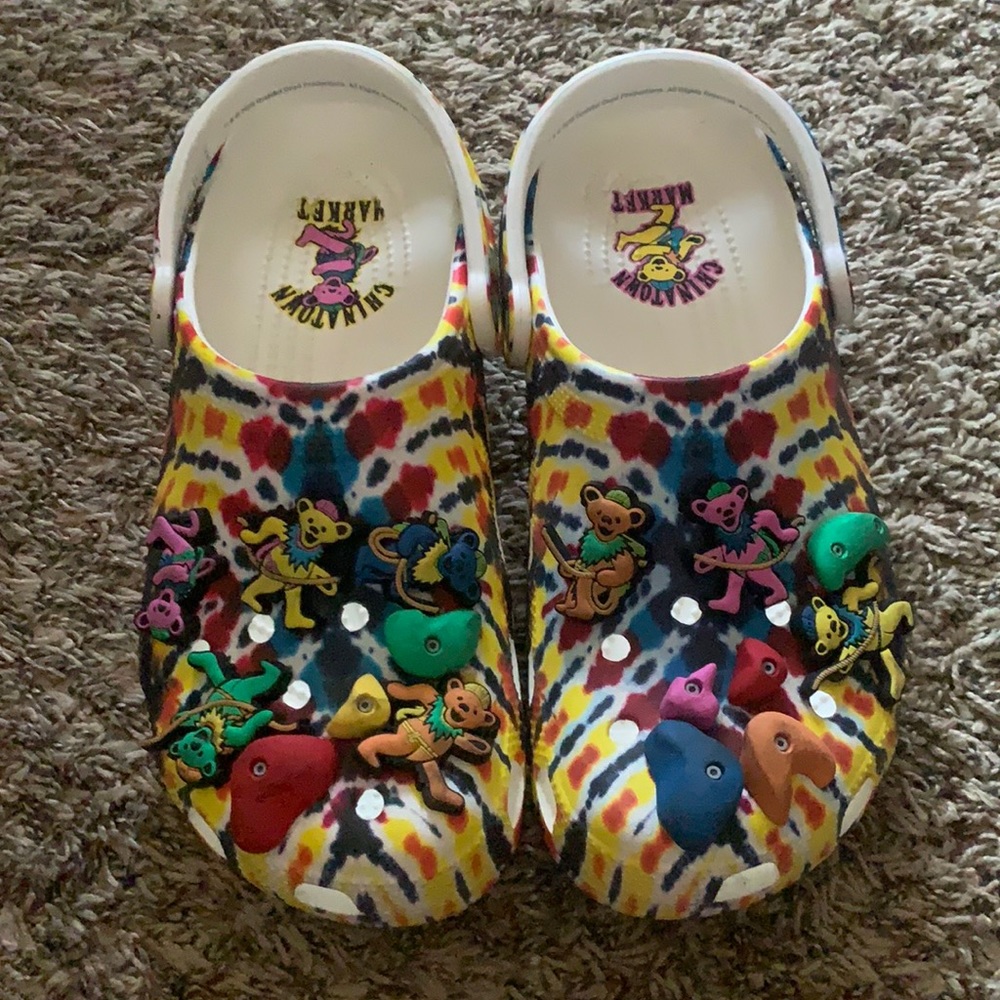 Grateful Dead x ChinaTown Crocs